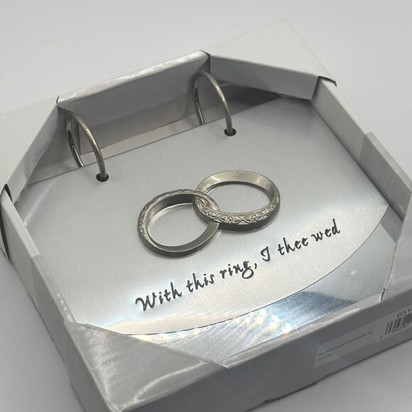 Silver Wedding Ring Holder - Picture 4 of 6